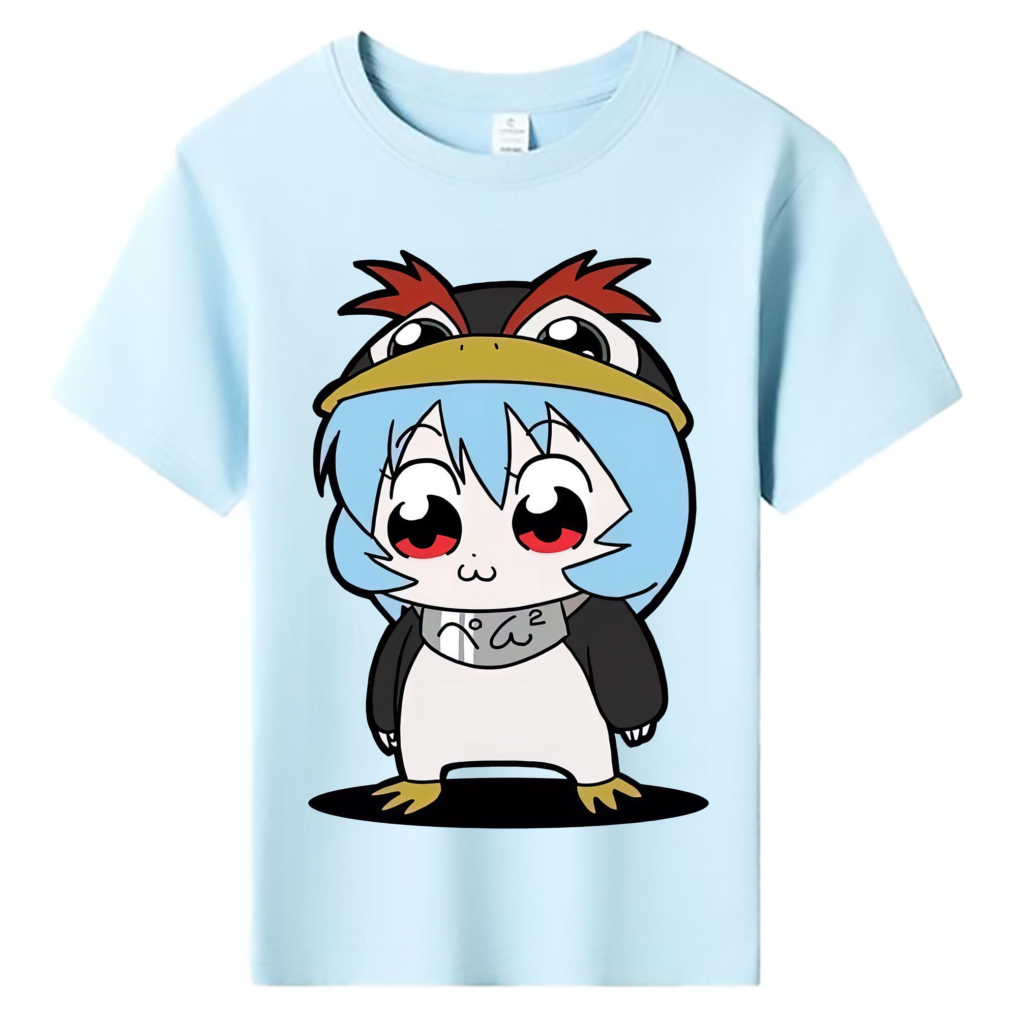 （画像用） EVA 新世紀エヴァンゲリオン 綿100％キッズTシャツ（フロントプリント）